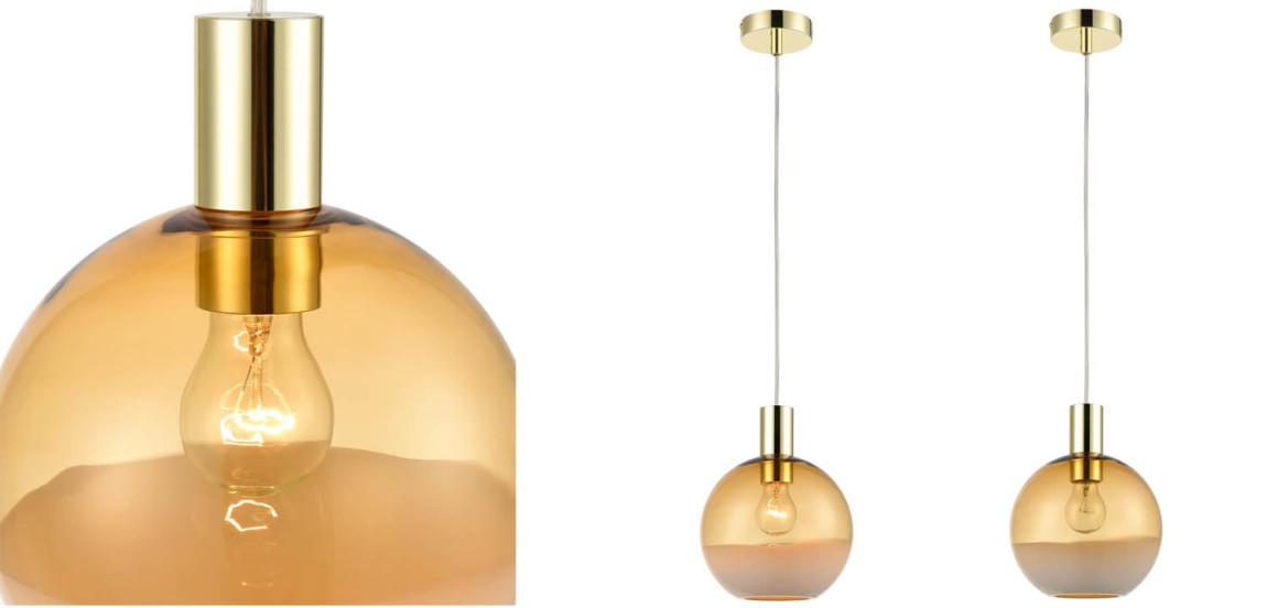 Подвесной светильник Rachel amber