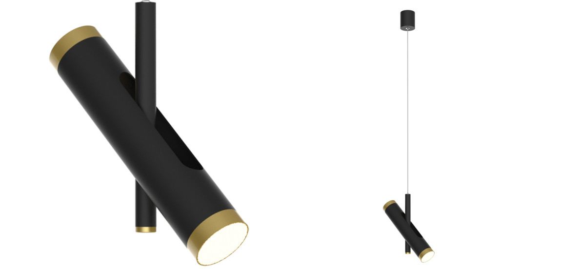 Подвесной светильник Rainer black