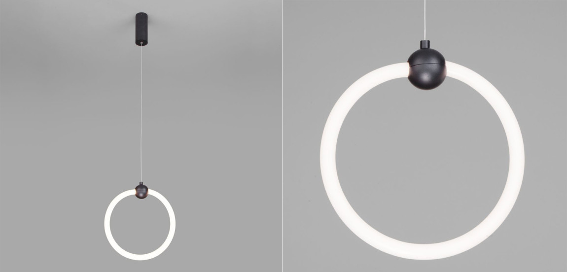 Подвесной светильник RING LIGHT Black