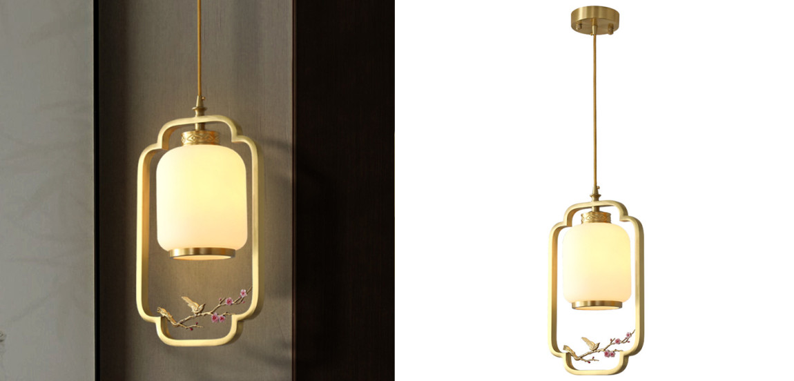Подвесной светильник Sakura Branch Lantern Chandelier