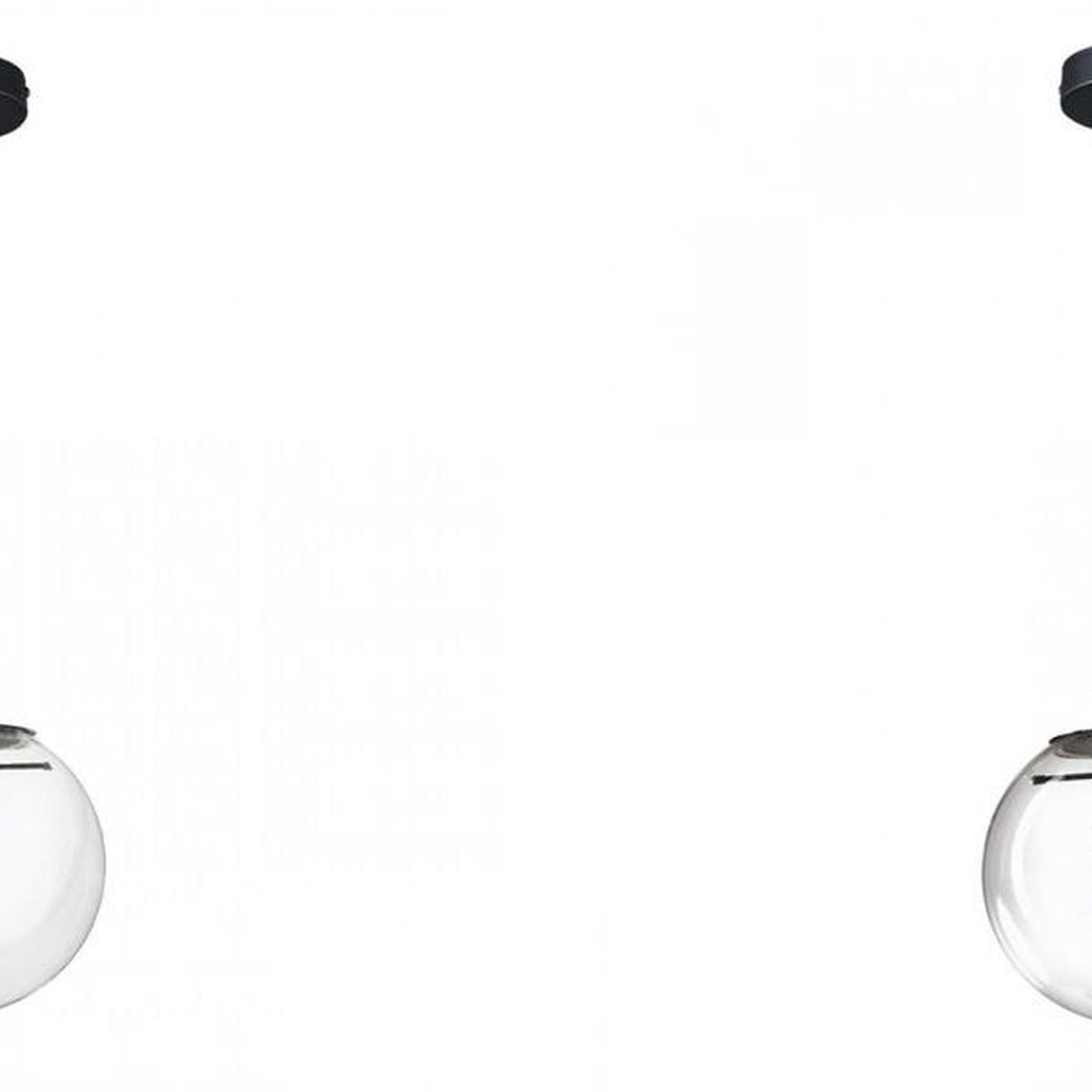 Подвесной светильник Selene Glass Ball Ceiling Lights Black 20 cm