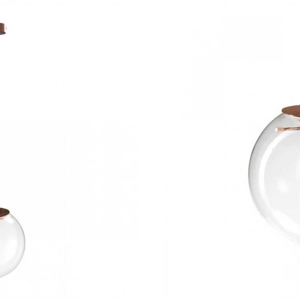 Подвесной светильник Selene Glass Ball Ceiling Lights Gold 20 cm