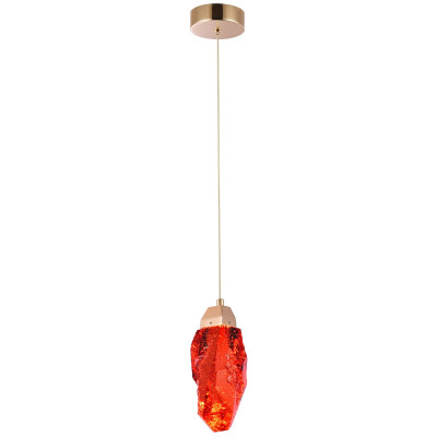 Подвесной светильник Soar Hanging Lamp Brass Red Красный