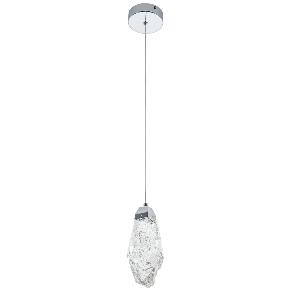 Подвесной светильник Soar Hanging Lamp Silver Transparent Прозрачный