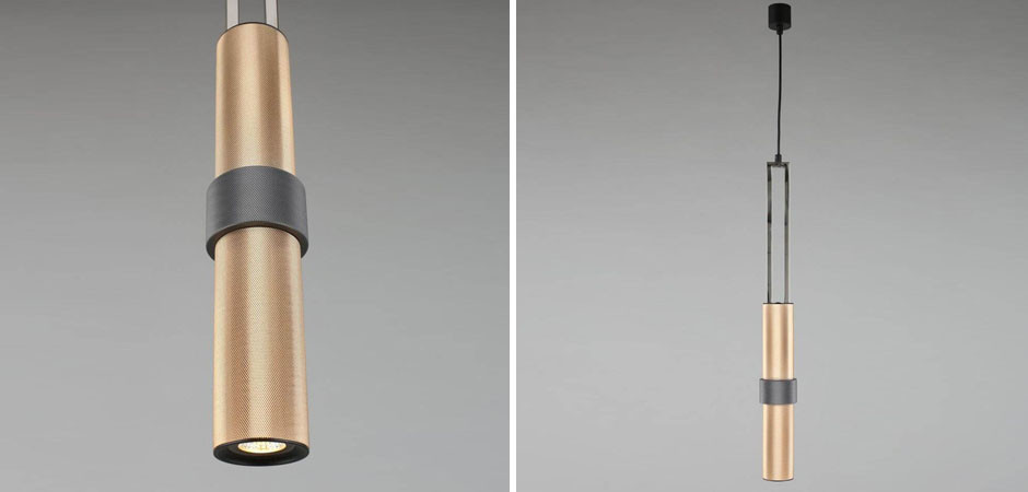 Подвесной светильник Soldering Iron Золотой