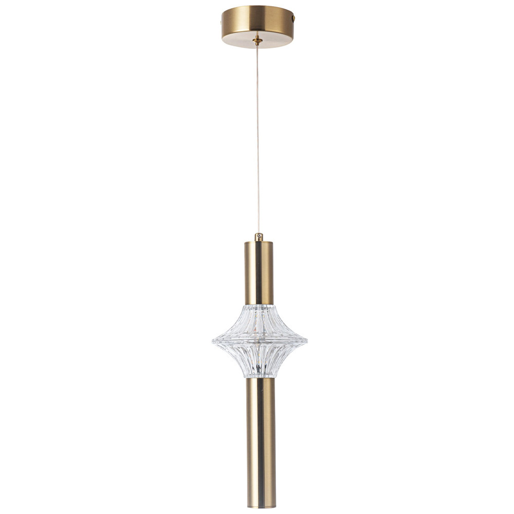 Подвесной светильник Toussaint Metal Tube Brass Hanging Lamp