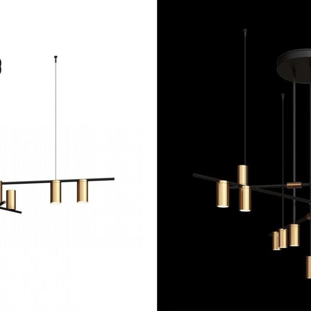 Подвесной светильник TRIBES CHANDELIER 12 плафонов