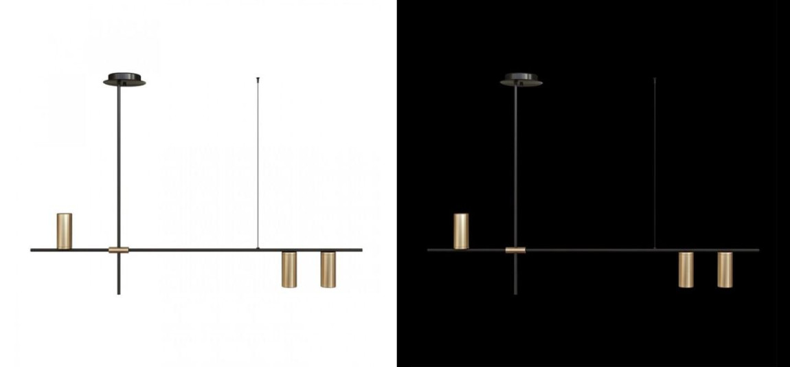 Подвесной светильник TRIBES LINEAR PENDANT 3 плафона