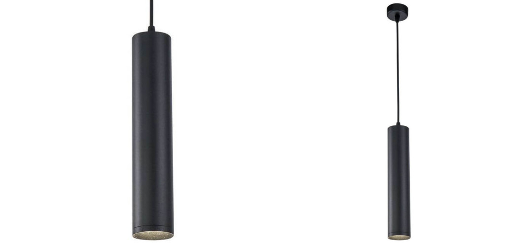 Подвесной светильник Trumpet tube black 30