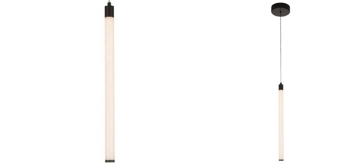 Подвесной светильник Trumpet tube black white