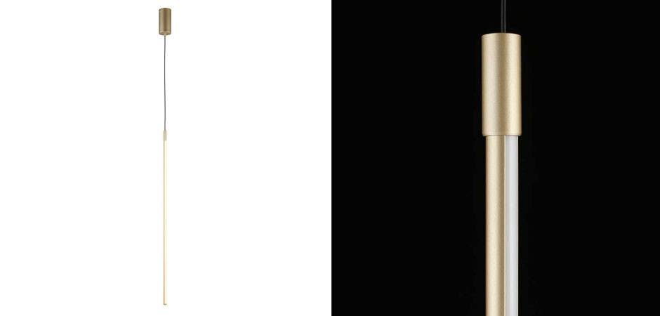 Подвесной светильник Trumpet tube Gold 80