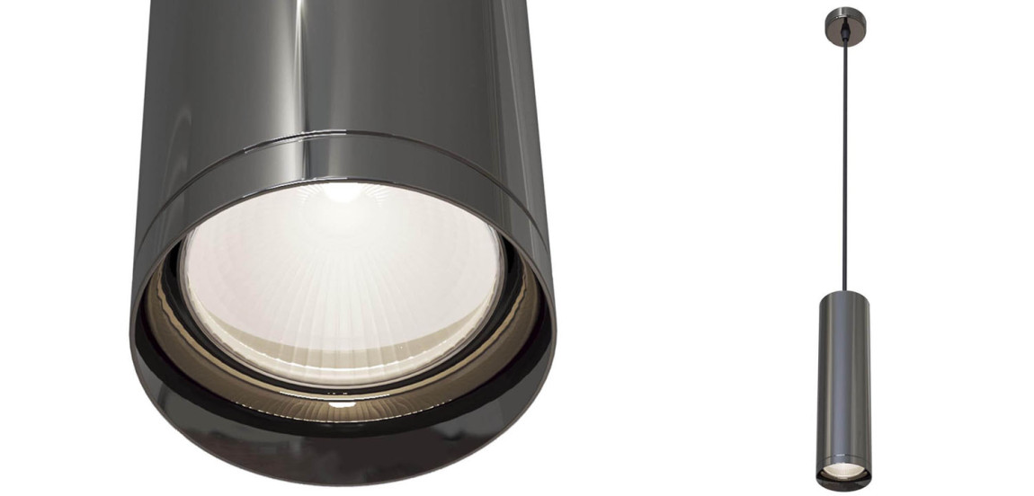 Подвесной светильник Trumpet tube graphite 30