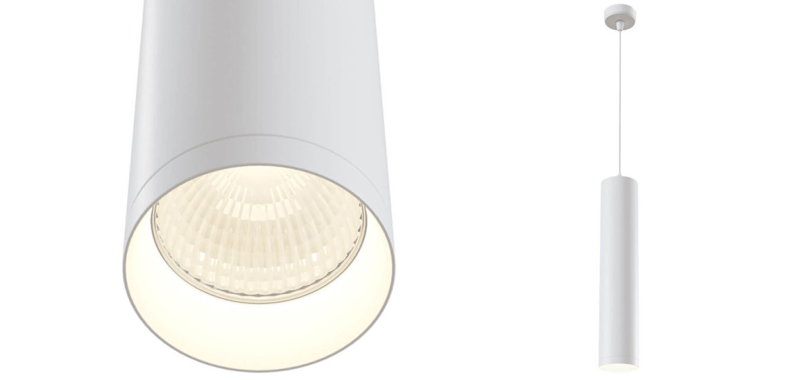 Подвесной светильник Trumpet tube white 30