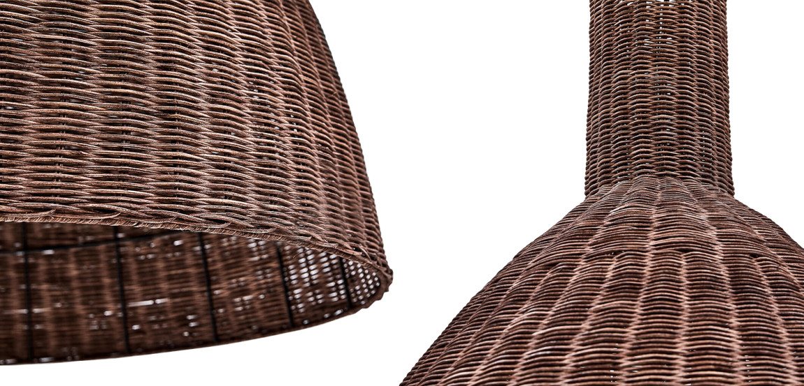 Подвесной светильник Wicker Bell 90