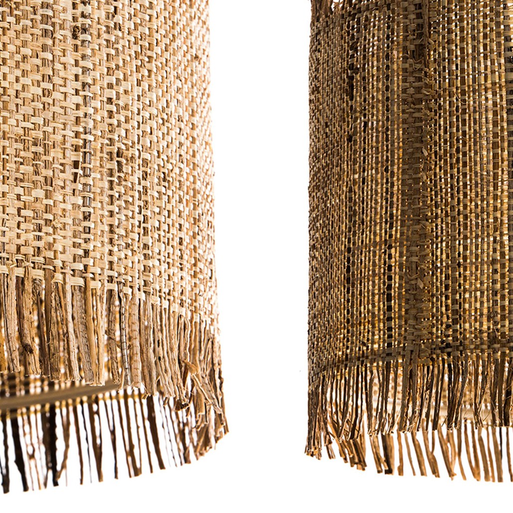 Подвесной светильник Wicker Raffia Hanging lamp