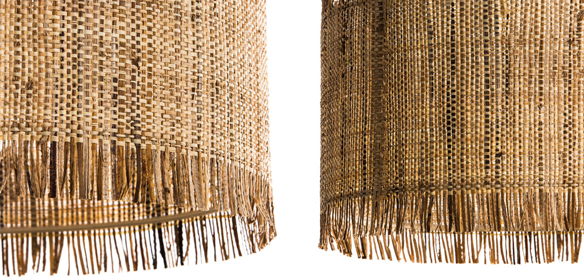 Подвесной светильник Wicker Raffia Hanging lamp