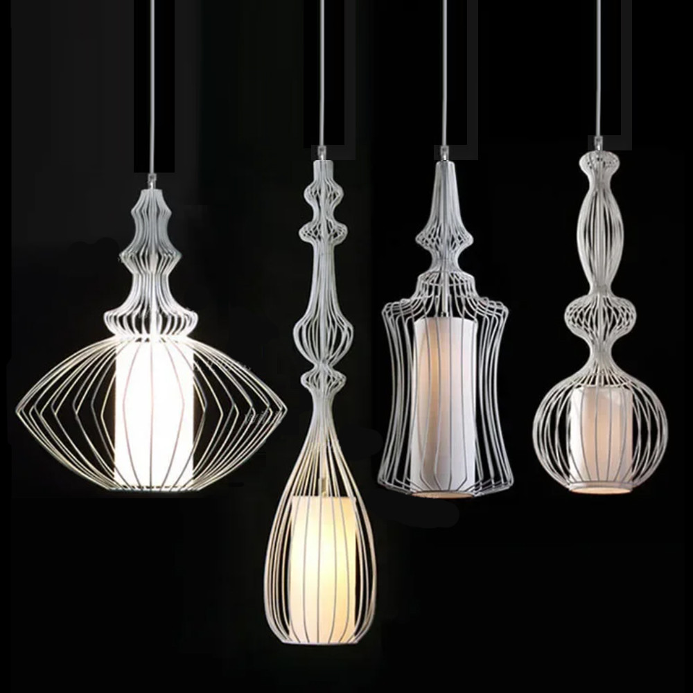 Подвесной светильник Wire Dream Pendant 1 Белый