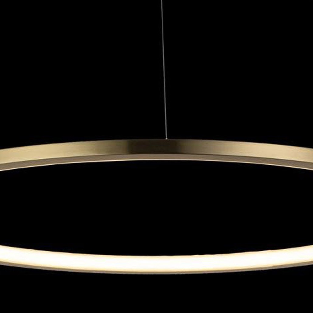 Подвесной светильник Yvette Ring Horizontal gold