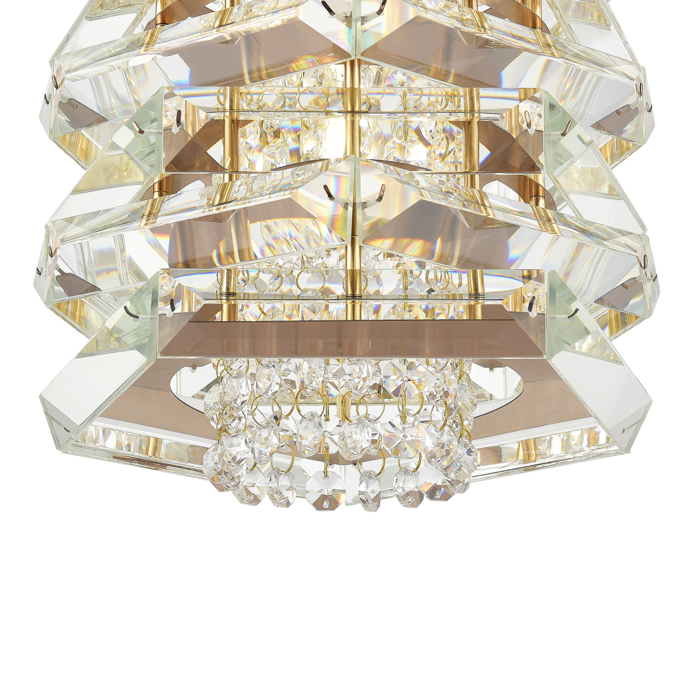 Подвесной светильник в классическом хрустальном обрамлении Light Garland