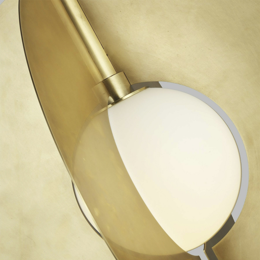 Подвесной светильник в форме золотых дисков Minimalist Lighting Fixture