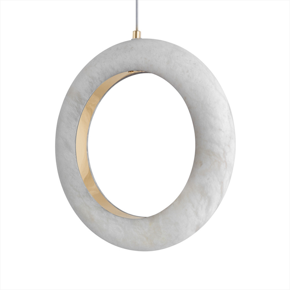 Подвесной светильник в форме кольца Cryptocrystalline Stone