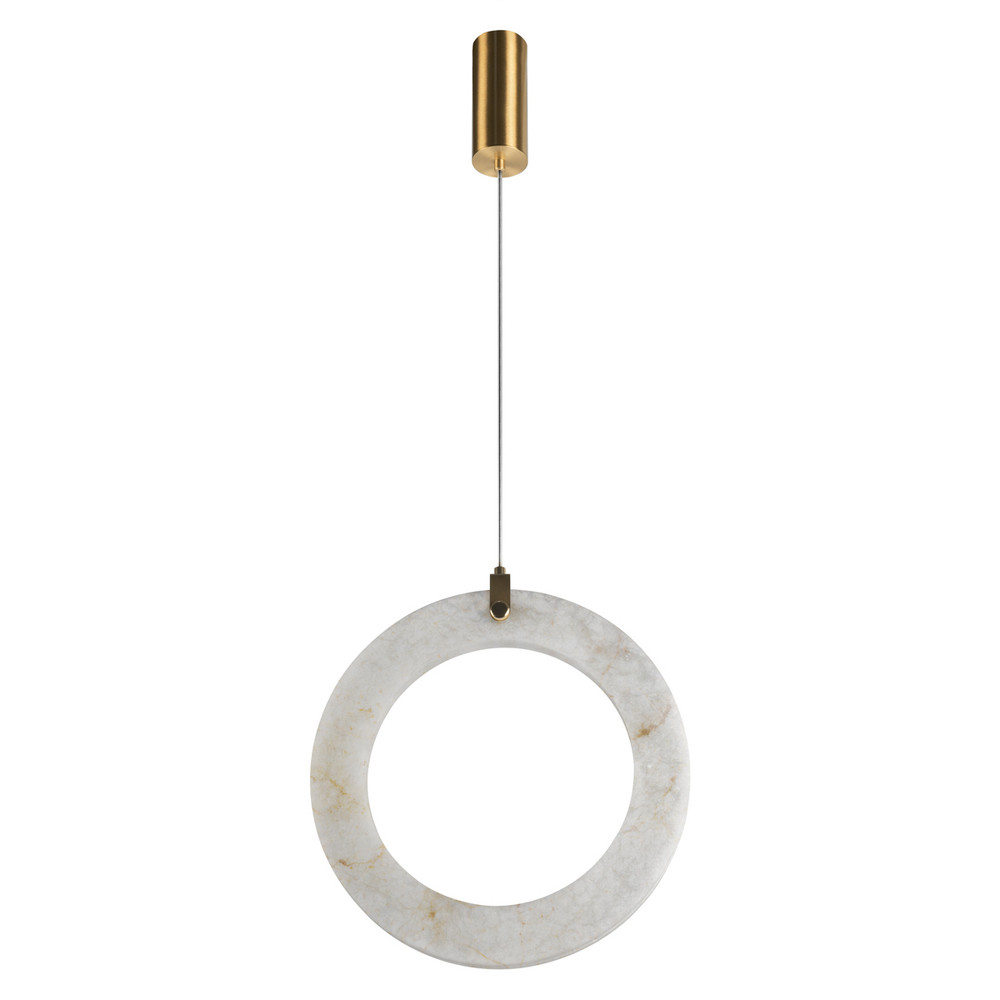 Подвесной светильник в форме кольца Cryptocrystalline Stone