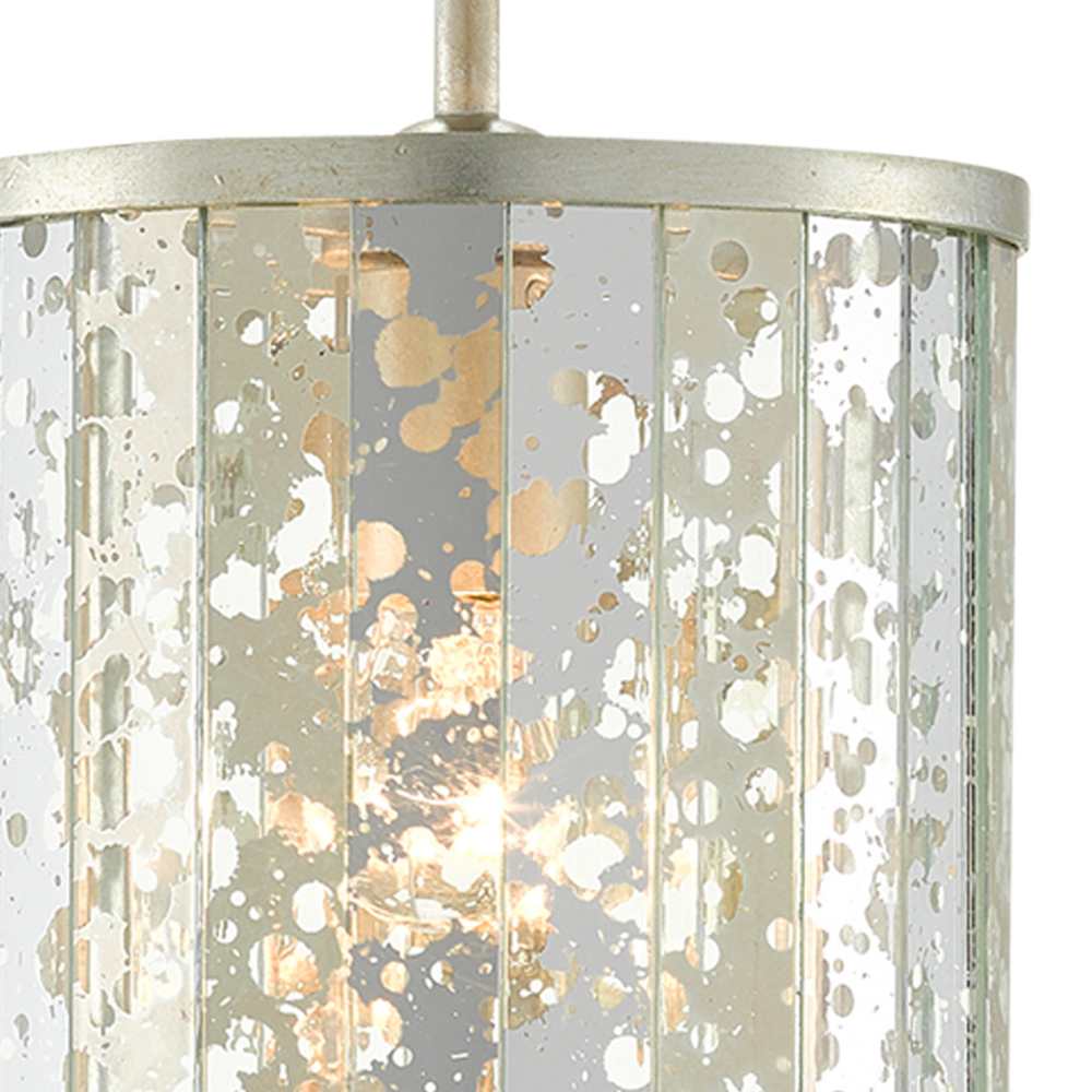 Подвесной светильник в форме цилиндра Speckled Mirror Plates