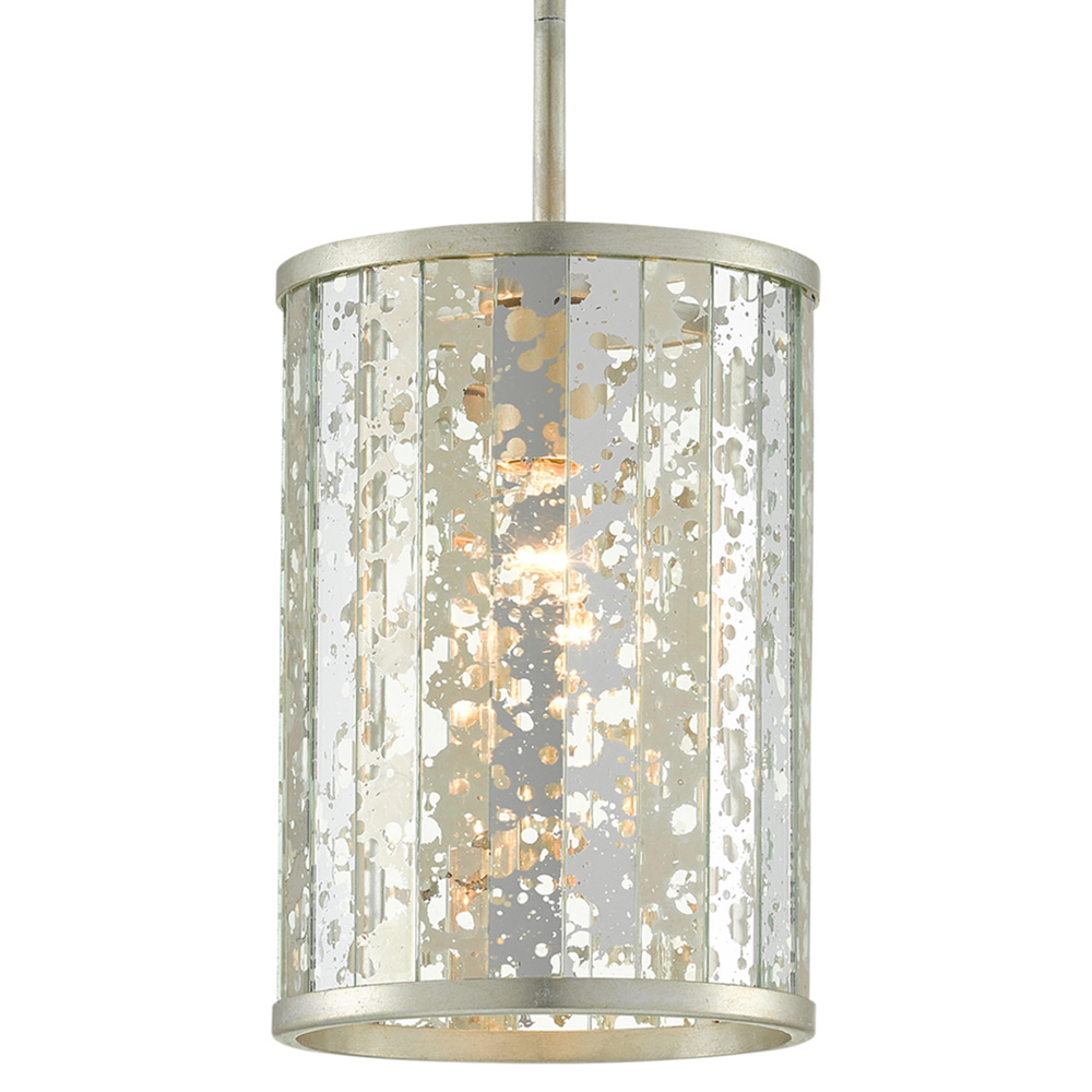 Подвесной светильник в форме цилиндра Speckled Mirror Plates