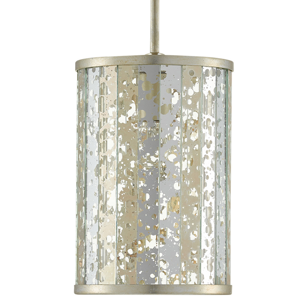 Подвесной светильник в форме цилиндра Speckled Mirror Plates