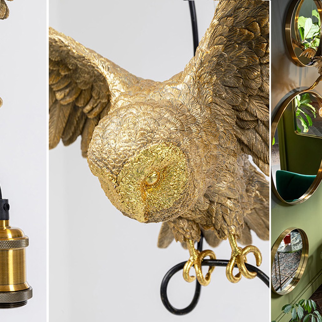 Подвесной Светильник Золотая Сова Golden Owl