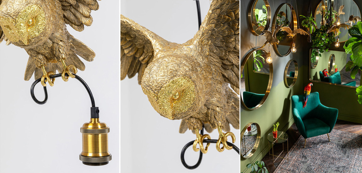 Подвесной Светильник Золотая Сова Golden Owl