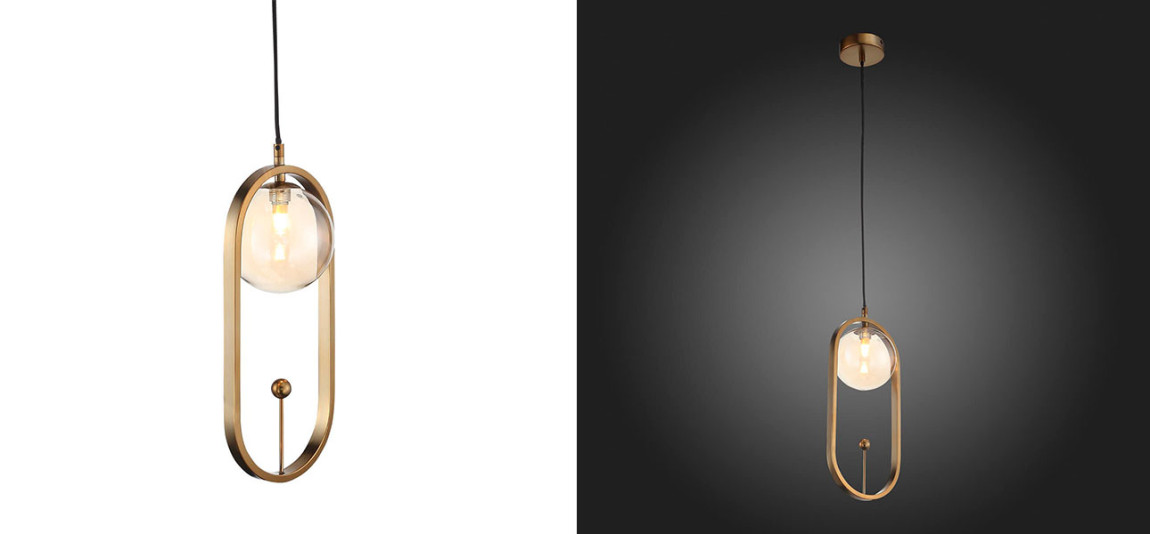 Подвесной светильник золото Scandinavia