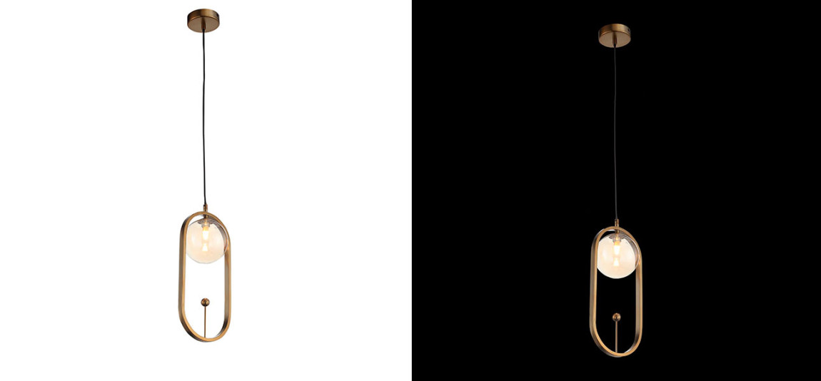 Подвесной светильник золото Scandinavia