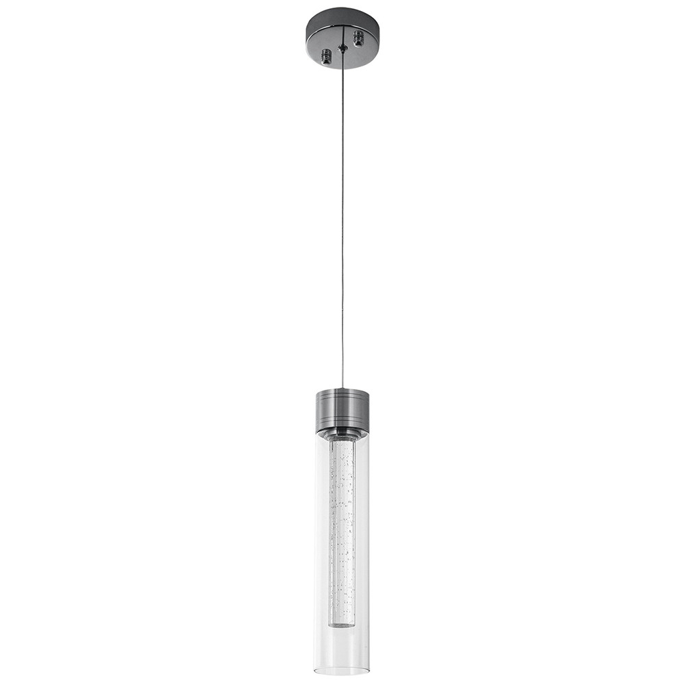 Подвесной светильник золото Sparkling Bubbles Tube Chrome Hanging Lamp