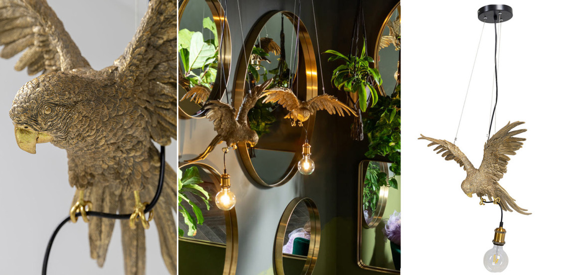 Подвесной Светильник Золотой Попугай Golden Parrot
