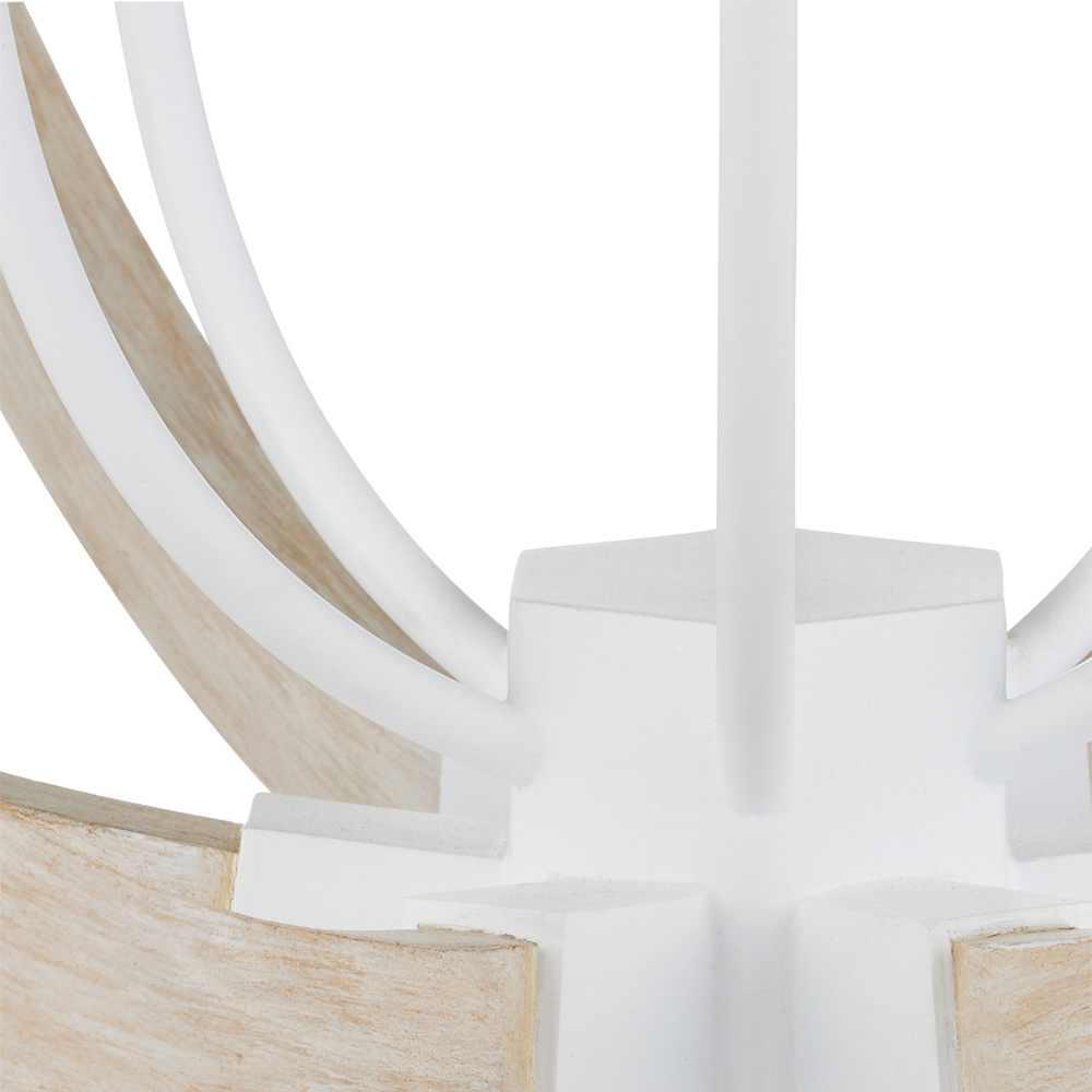 Подвесной светильник из дерева в форме сферы Eco Light