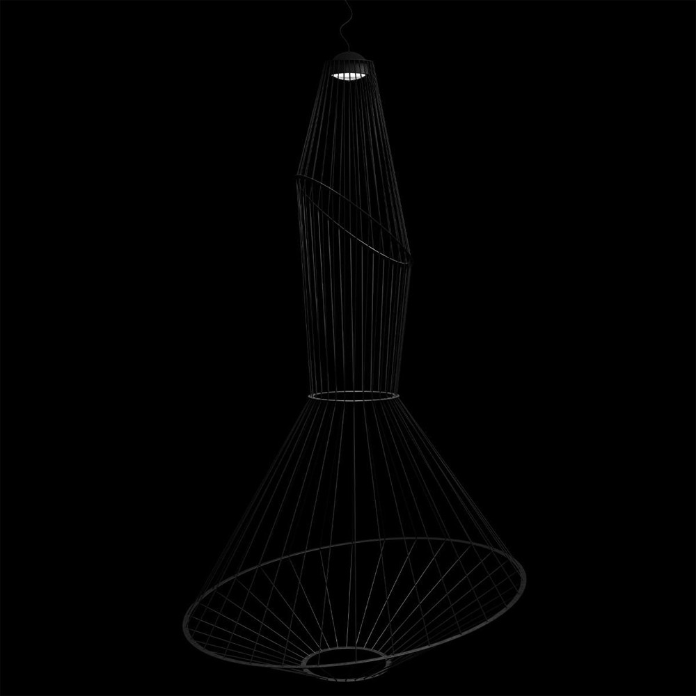 Подвесной светильник из металла Geometry of Beauty