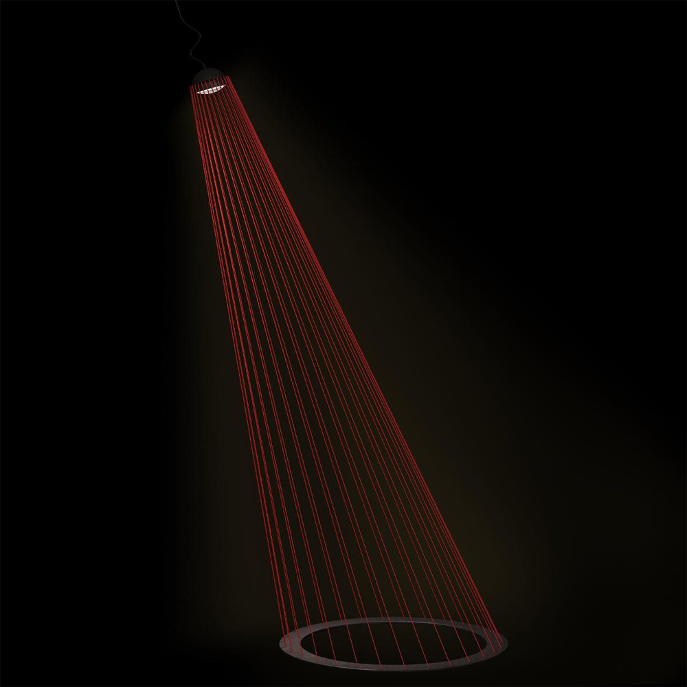 Подвесной светильник из металла Rays of Light