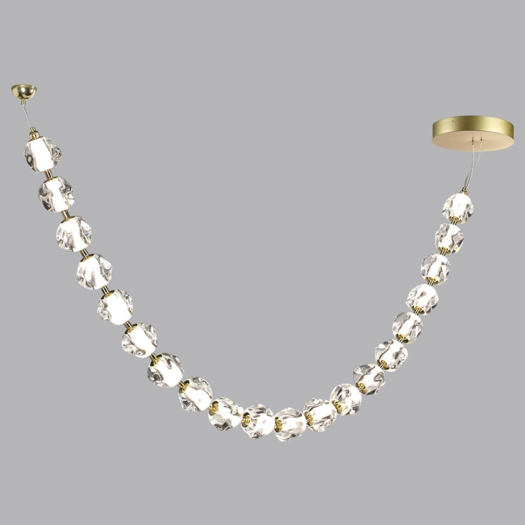Подвесной светильник из прозрачных шаров Bubbles Bocci