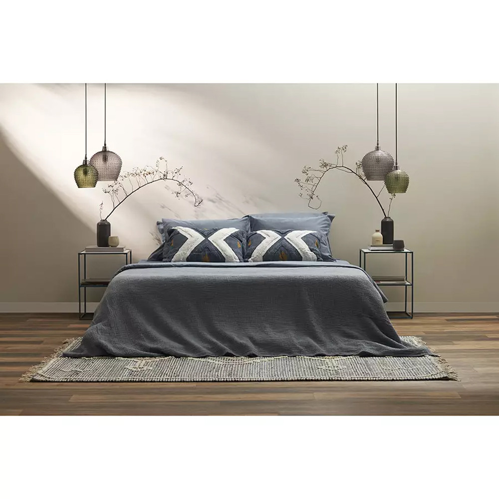 Подвесной светильник каскадный с 2-мя рельефными плафонами Cascade with Relief Lampshades