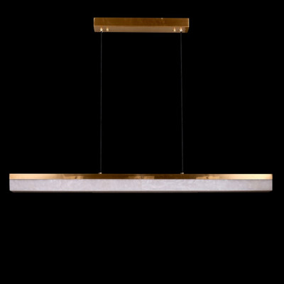 Подвесной светильник линейный из натурального камня Perfection of Geometry