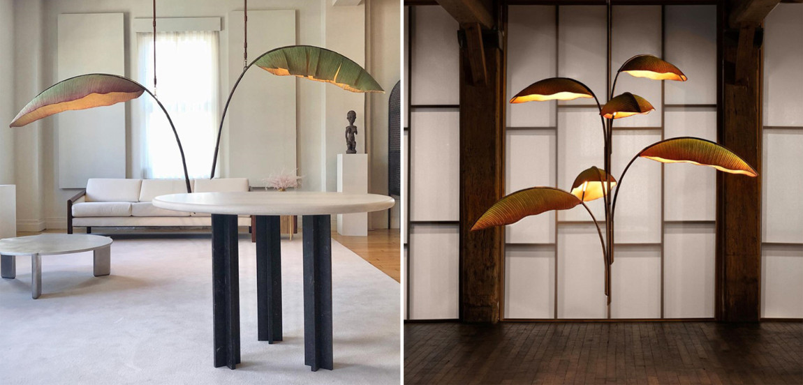 Подвесной Светильник Лист Пальмы Nana Lure by PELLE