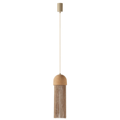 Подвесной светильник натуральная пробка с бахромой Natural Cork