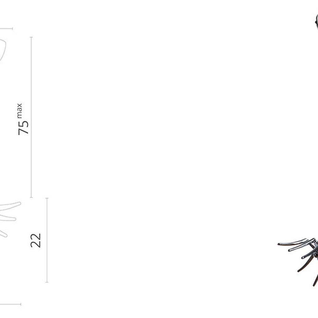 Подвесной светильник Паук Spiders lamp