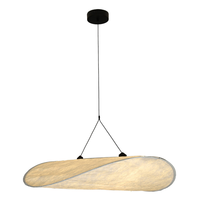 Подвесной светильник с белым плафоном в форме облака Диаметр 100 см Cloud Junction