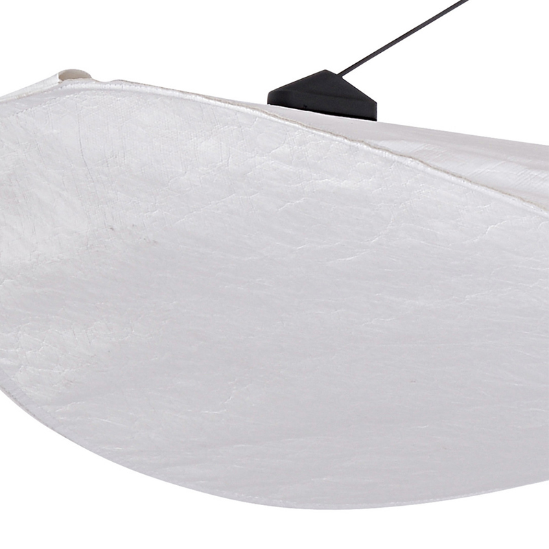 Подвесной светильник с белым плафоном в форме облака Диаметр 60 см Cloud Junction
