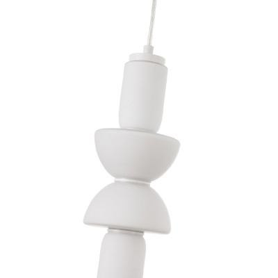 Подвесной светильник с белыми матовыми плафонами Hiding secrets