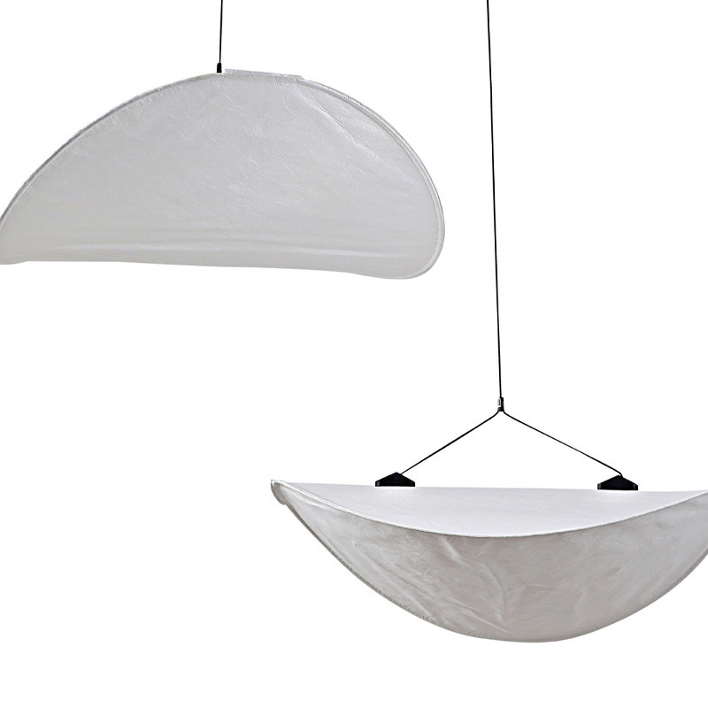 Подвесной светильник с белыми плафонами в форме облака Диаметр 60+60 см Cloud Junction