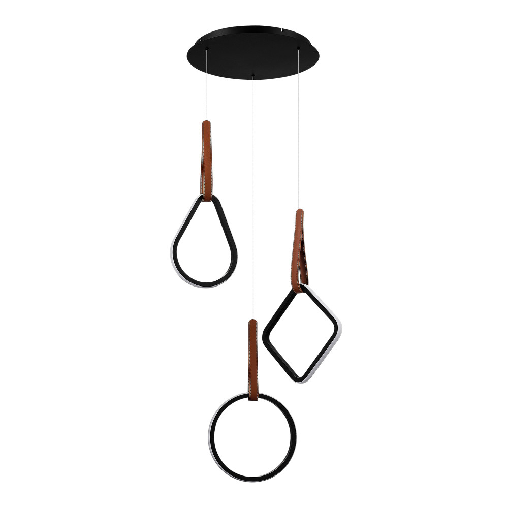 Подвесной светильник с геометрическими источниками света Geometric Architecture of Light