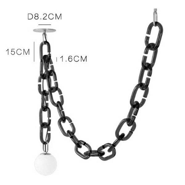 Подвесной светильник с декоративной цепью Brooklyn Studio